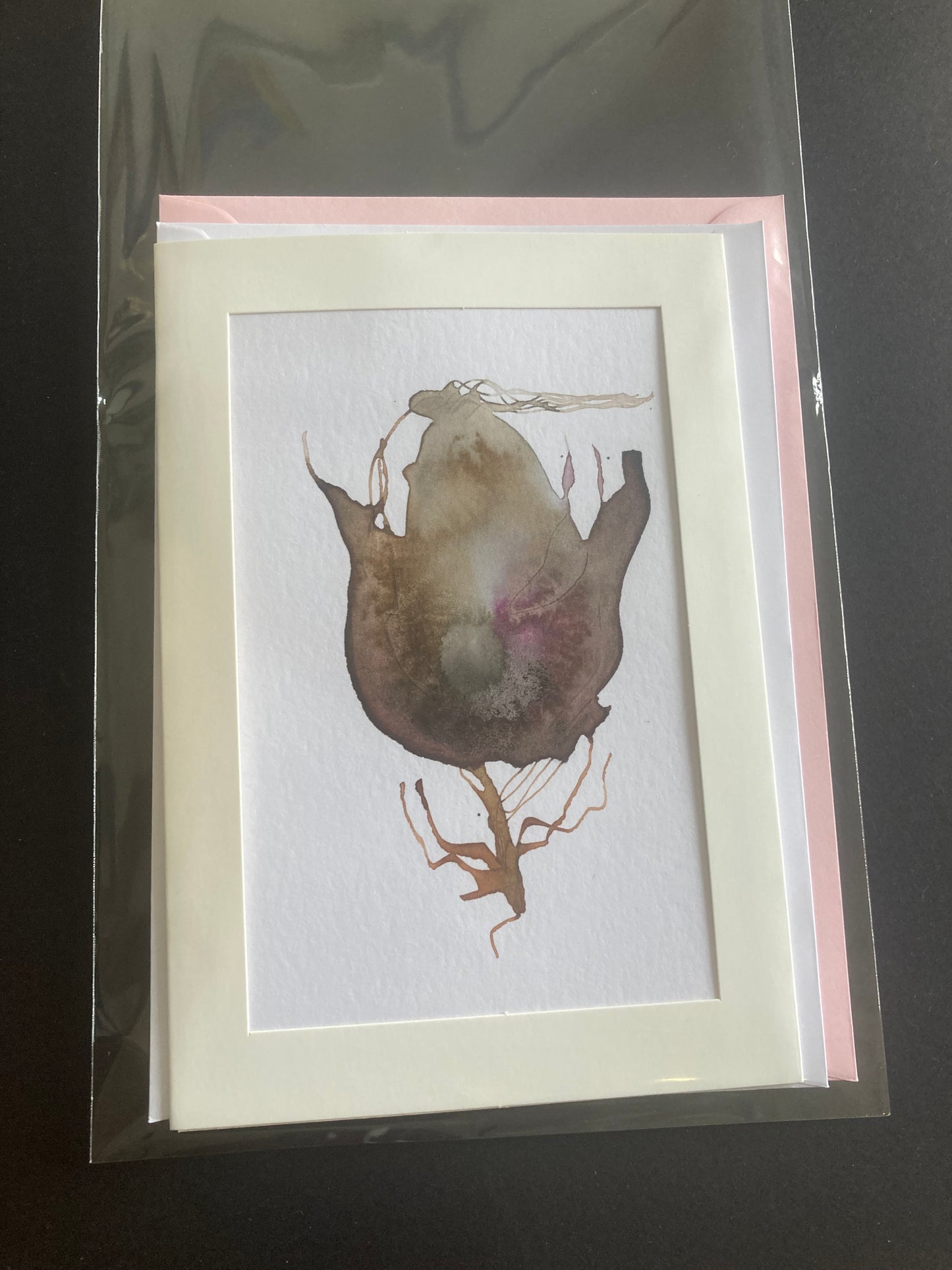 Baby Bloom C115 Greeting Card with Original Art Work